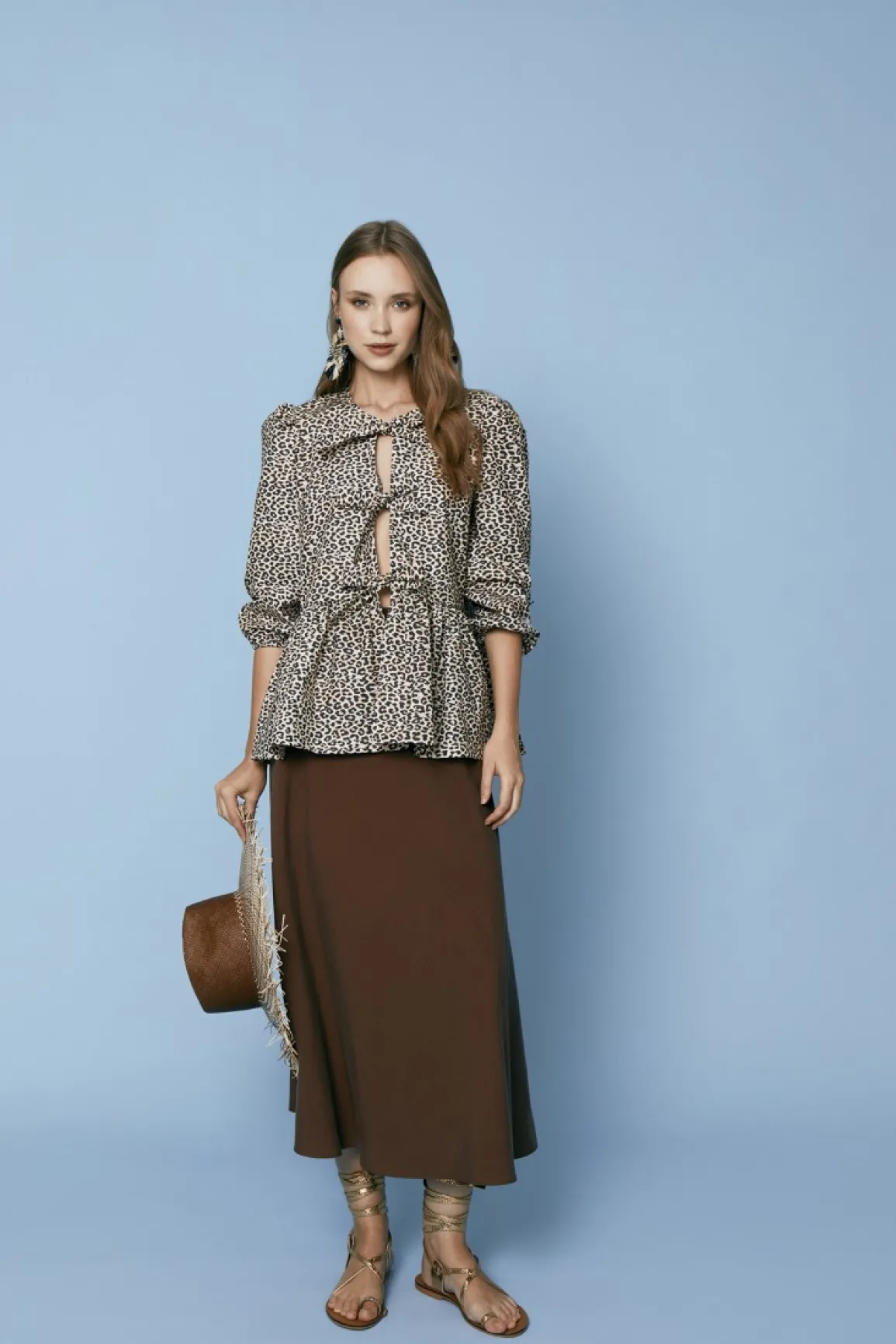 Clearance BLUSA CLOVERLEOPARDO Shirts and blouses