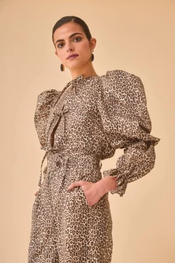 Outlet BLUSA GUEPARDOESTAMPADO Shirts and blouses