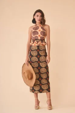Online FALDA CARACOLABEIGE Skirts