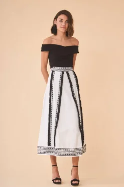 Clearance FALDA CONDESABLANCO Total look|Skirts