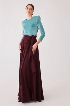 Outlet FALDA LAURAMBBURDEOS MARIA BARAZA X COOSY|Skirts
