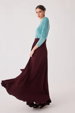 Outlet FALDA LAURAMBBURDEOS MARIA BARAZA X COOSY|Skirts