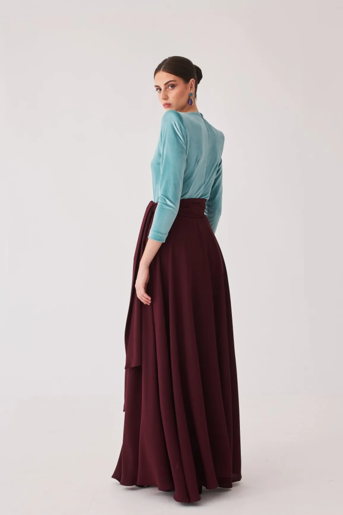 Outlet FALDA LAURAMBBURDEOS MARIA BARAZA X COOSY|Skirts