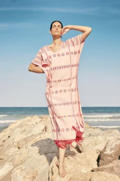 Outlet KAFTAN FRIDITA ROSA Dresses