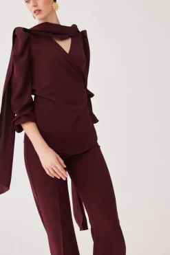 Hot PANTALON LAURAMBBURDEOS MARIA BARAZA X COOSY|Pants