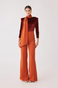 Hot PANTALON LAURAMBNARANJA MARIA BARAZA X COOSY|Pants