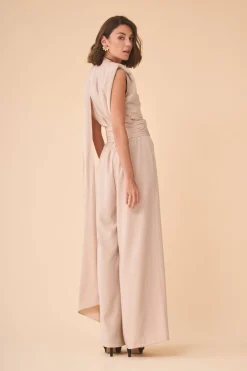 Fashion PANTALON SIMONABEIGE Pants|Total look