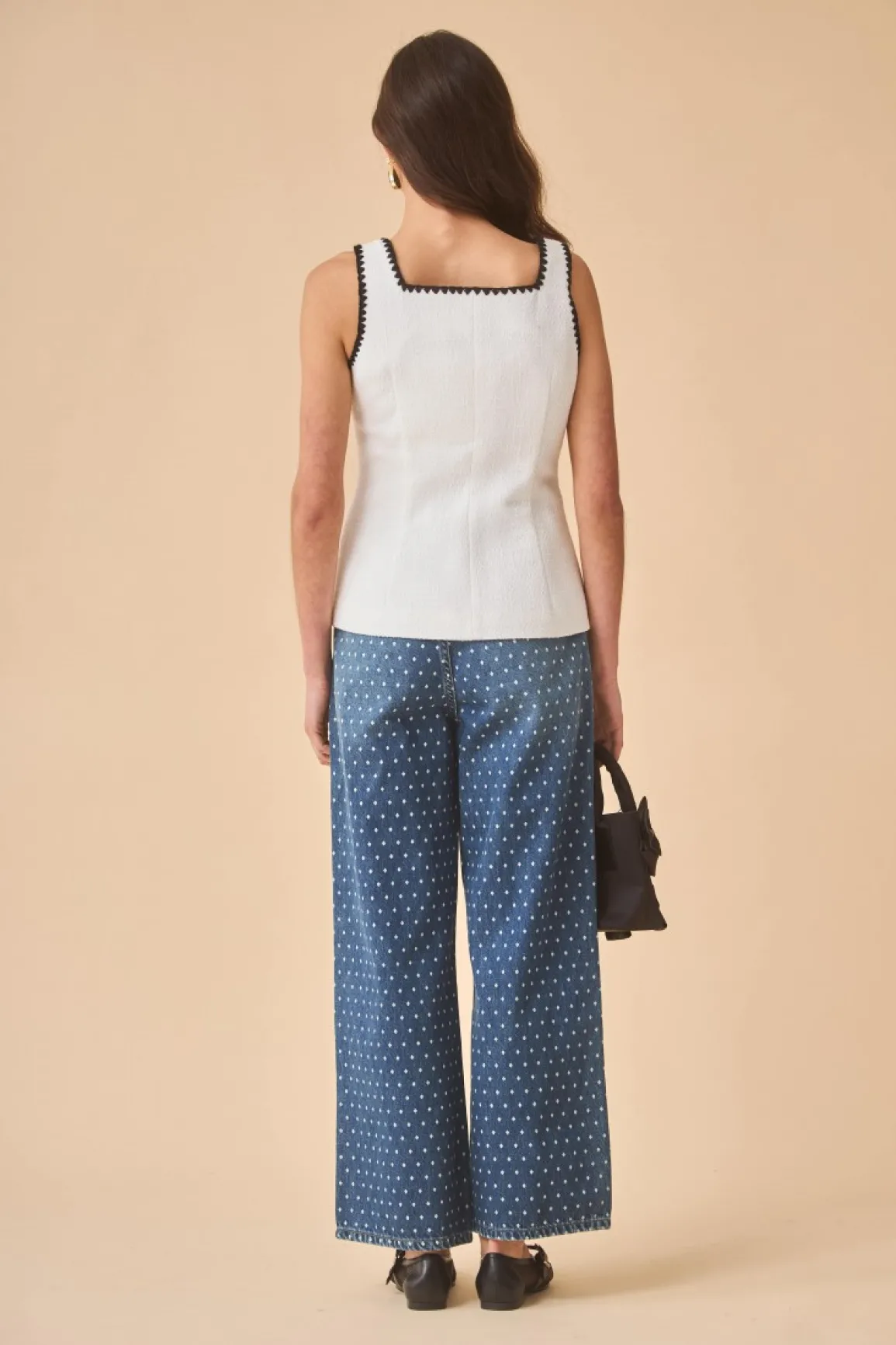 Sale TOP FIESTA FILBERTA BLANCO Tops