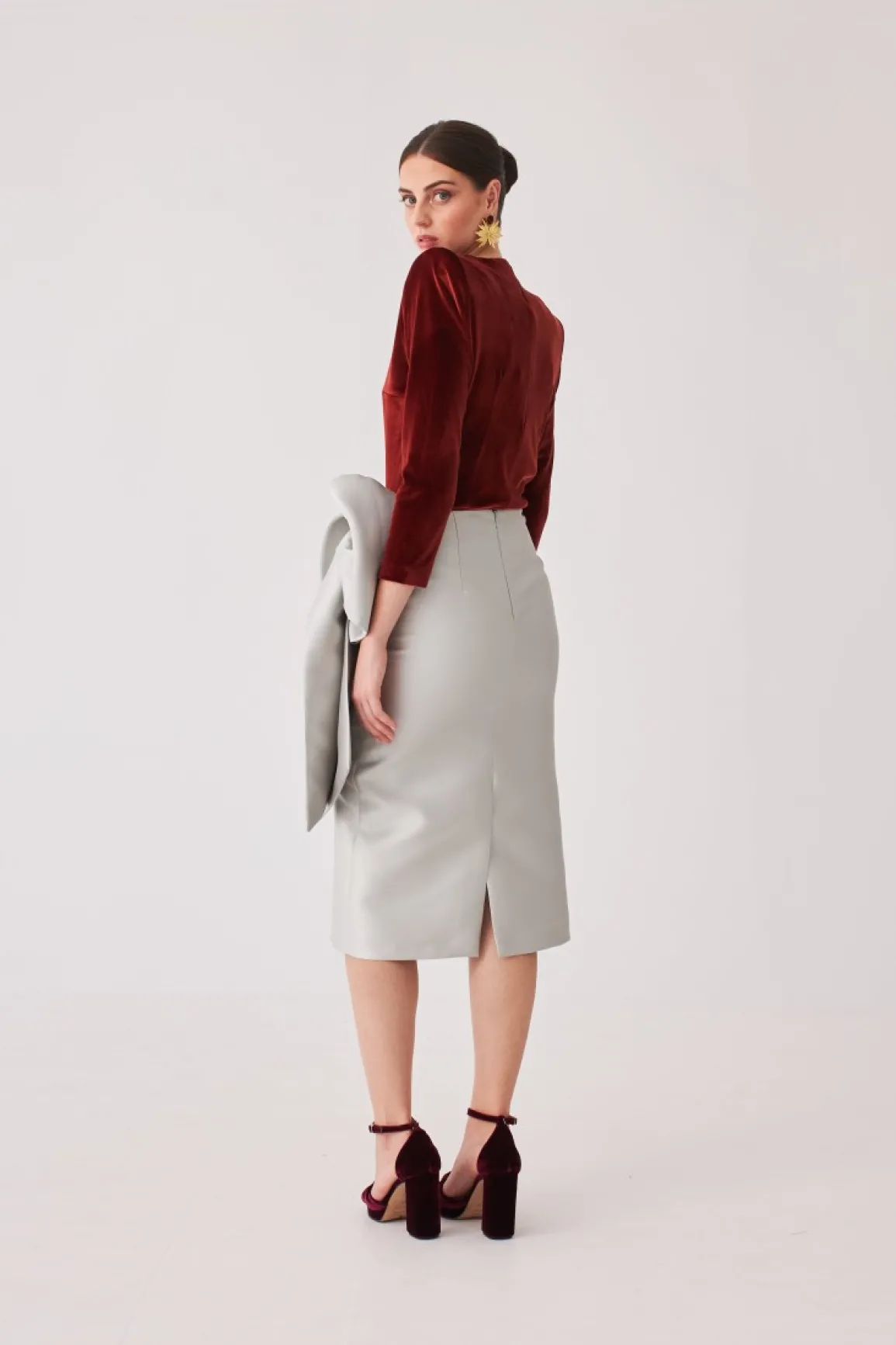 Sale VESTIDO ADRIANAMBPLATA MARIA BARAZA X COOSY|Skirts
