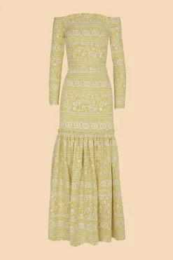 Sale VESTIDO AFRICAAMARILLO Midi dresses