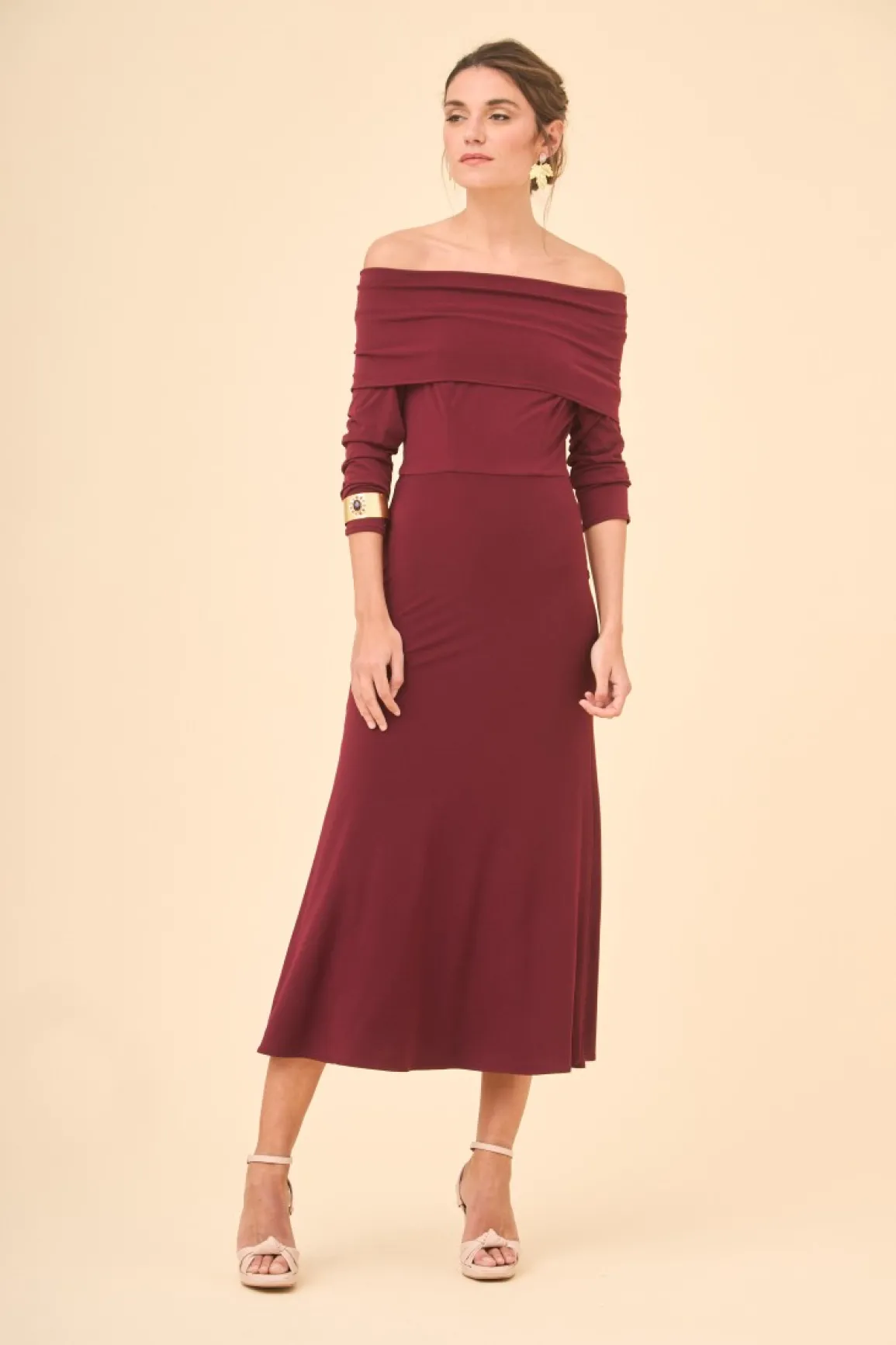 Clearance VESTIDO ALLANAROSA Midi dresses