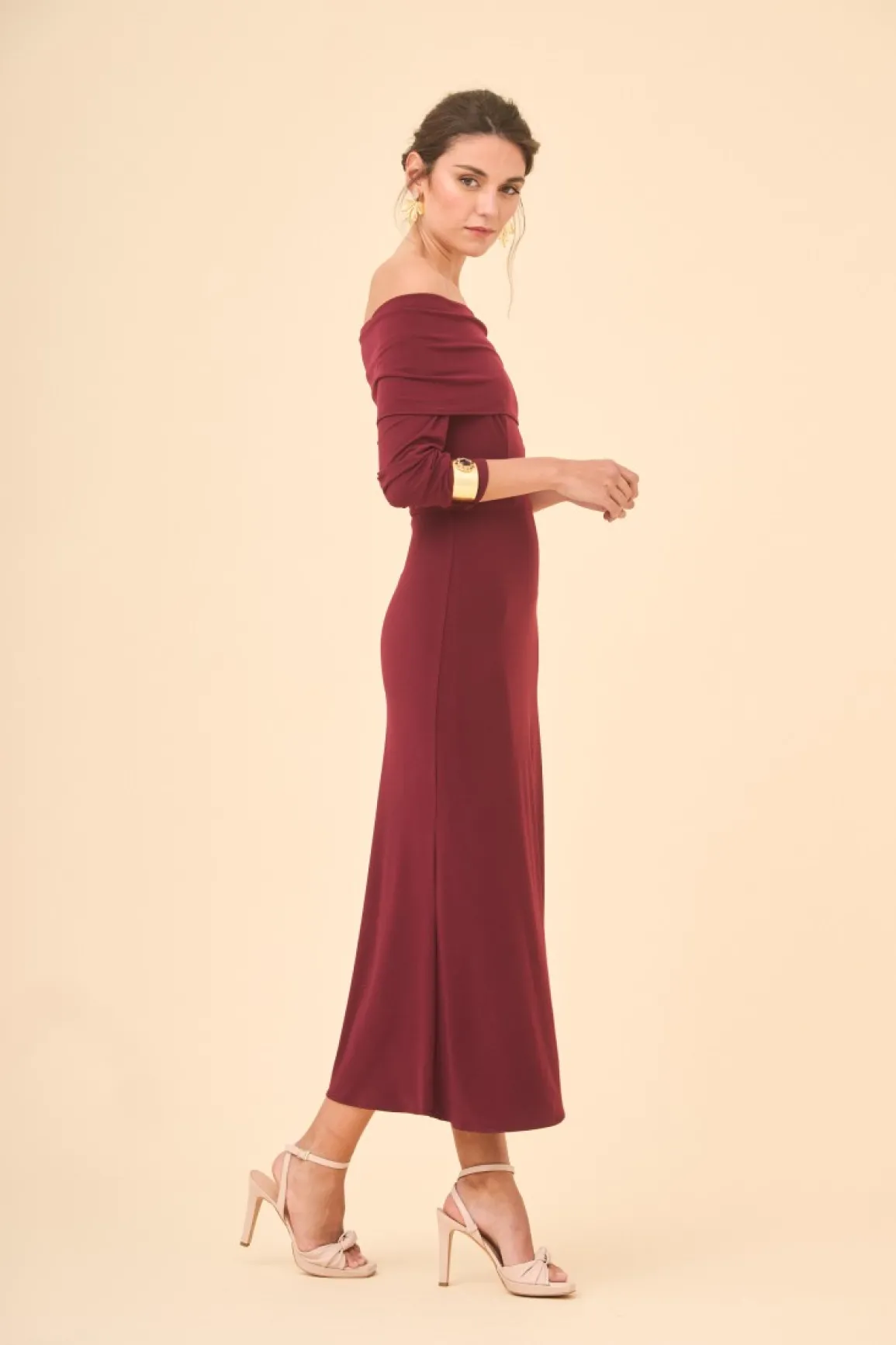 Clearance VESTIDO ALLANAROSA Midi dresses