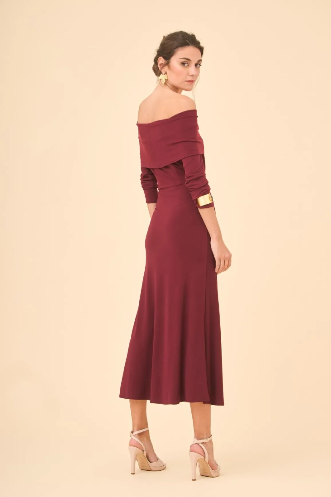 Clearance VESTIDO ALLANAROSA Midi dresses