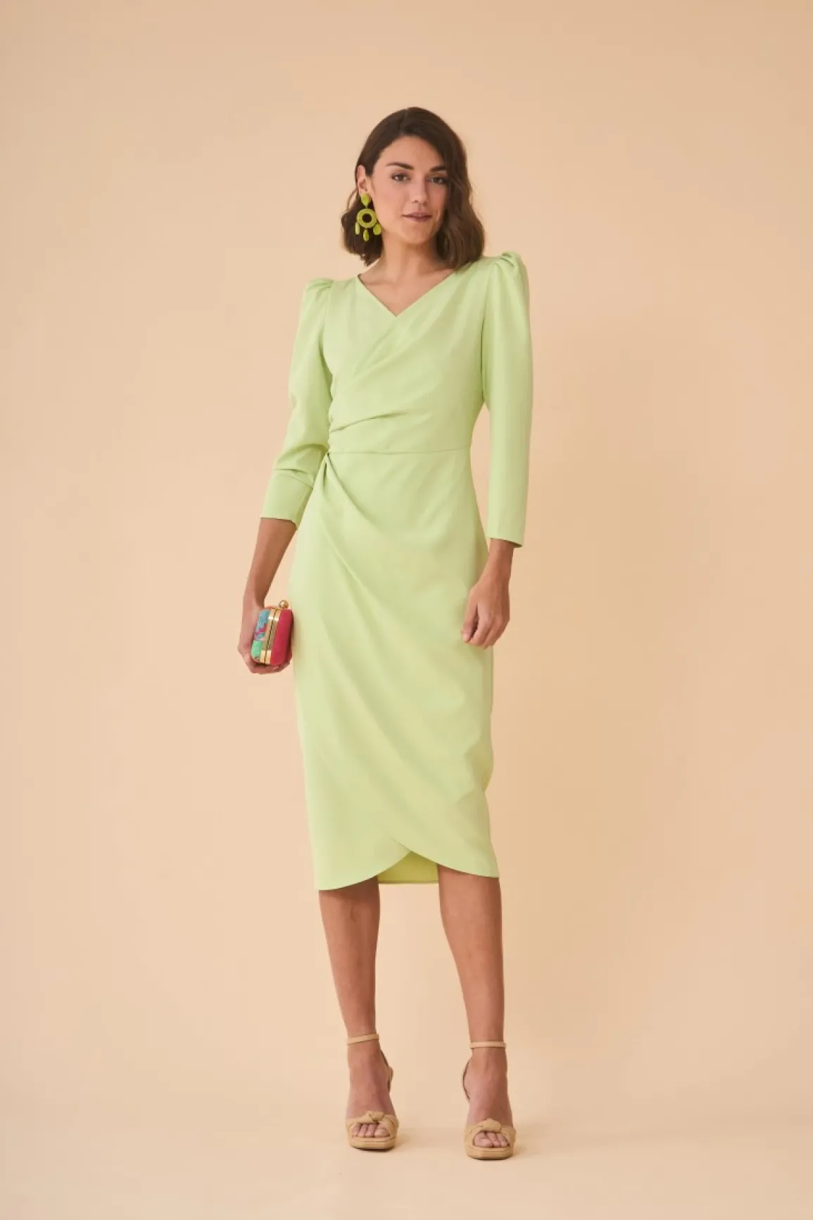 New VESTIDO ALMAPISTACHO Midi dresses