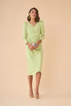 New VESTIDO ALMAPISTACHO Midi dresses