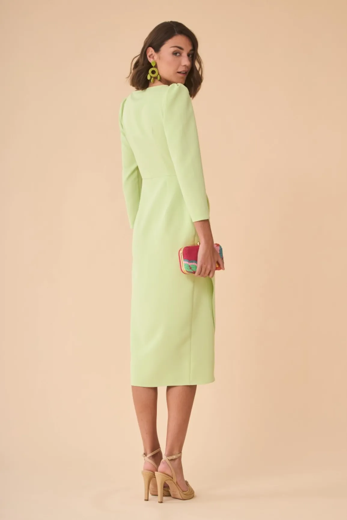 New VESTIDO ALMAPISTACHO Midi dresses