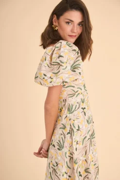 Discount VESTIDO ANSELMOESTAMPADO Midi dresses