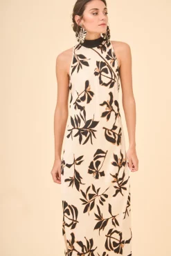 Outlet VESTIDO ARNULFAESTAMPADO Long dresses