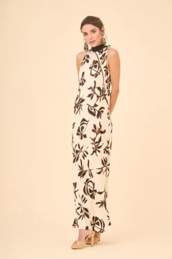 Outlet VESTIDO ARNULFAESTAMPADO Long dresses