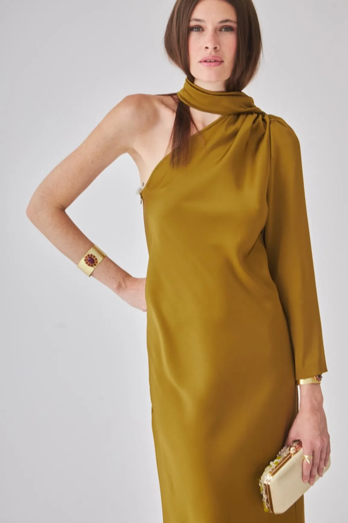 Fashion VESTIDO ASHANOLIVA Midi dresses