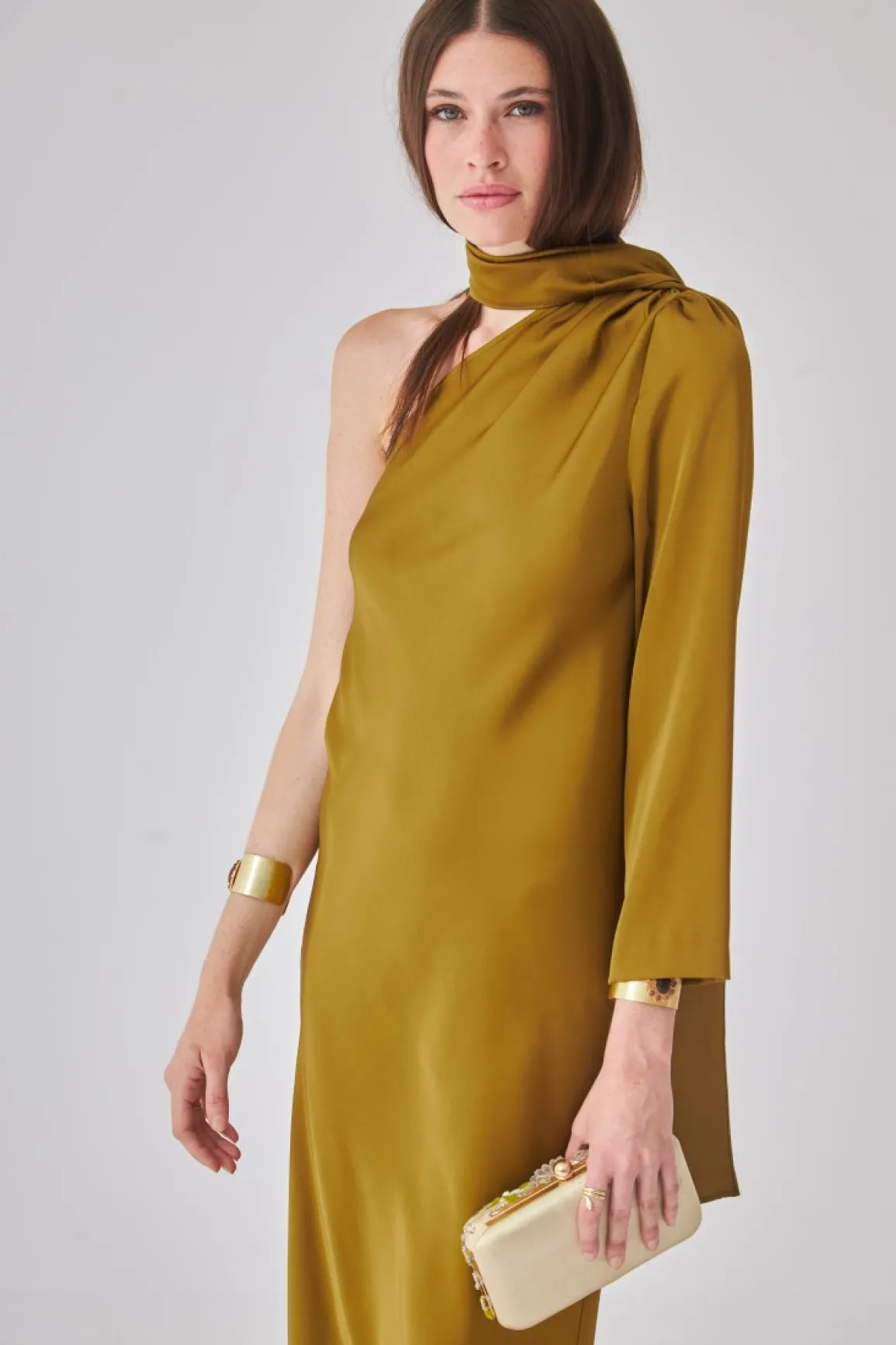 Fashion VESTIDO ASHANOLIVA Midi dresses