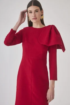 Outlet VESTIDO BARBARANROJO Midi dresses