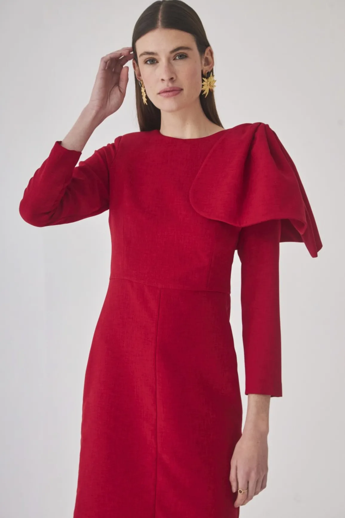 Outlet VESTIDO BARBARANROJO Midi dresses