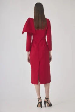 Outlet VESTIDO BARBARANROJO Midi dresses