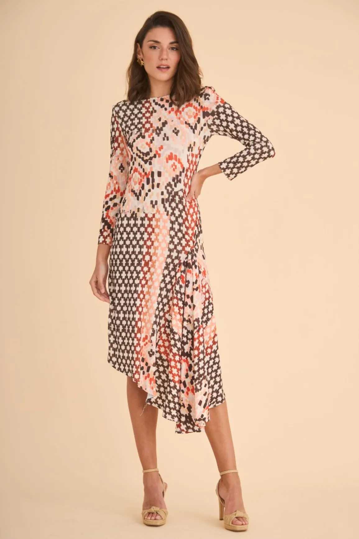 Online VESTIDO BARKBASMULTICOLOR Midi dresses