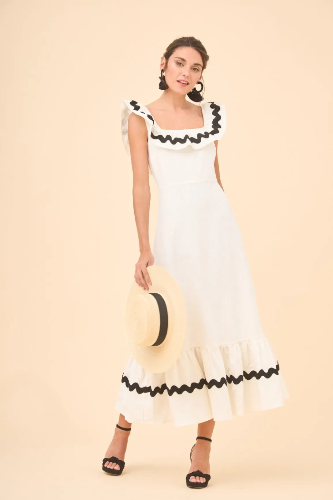 Outlet VESTIDO CARLOTTASBLANCO Dresses
