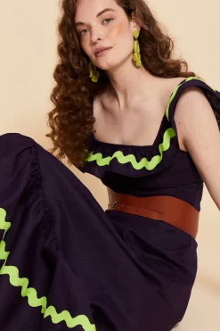 Fashion VESTIDO CARLOTTASMORADO Dresses