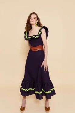 Fashion VESTIDO CARLOTTASMORADO Dresses
