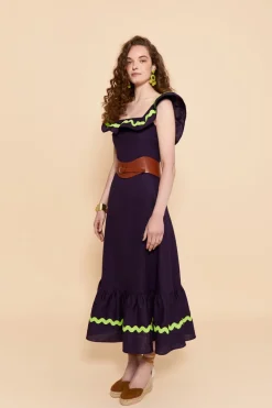 Fashion VESTIDO CARLOTTASMORADO Dresses