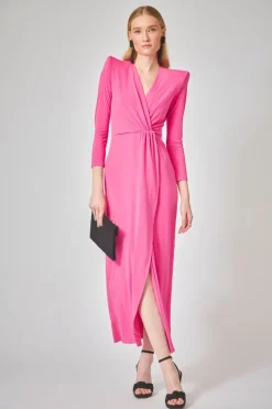 Outlet VESTIDO CAROLFUCSIA Midi dresses