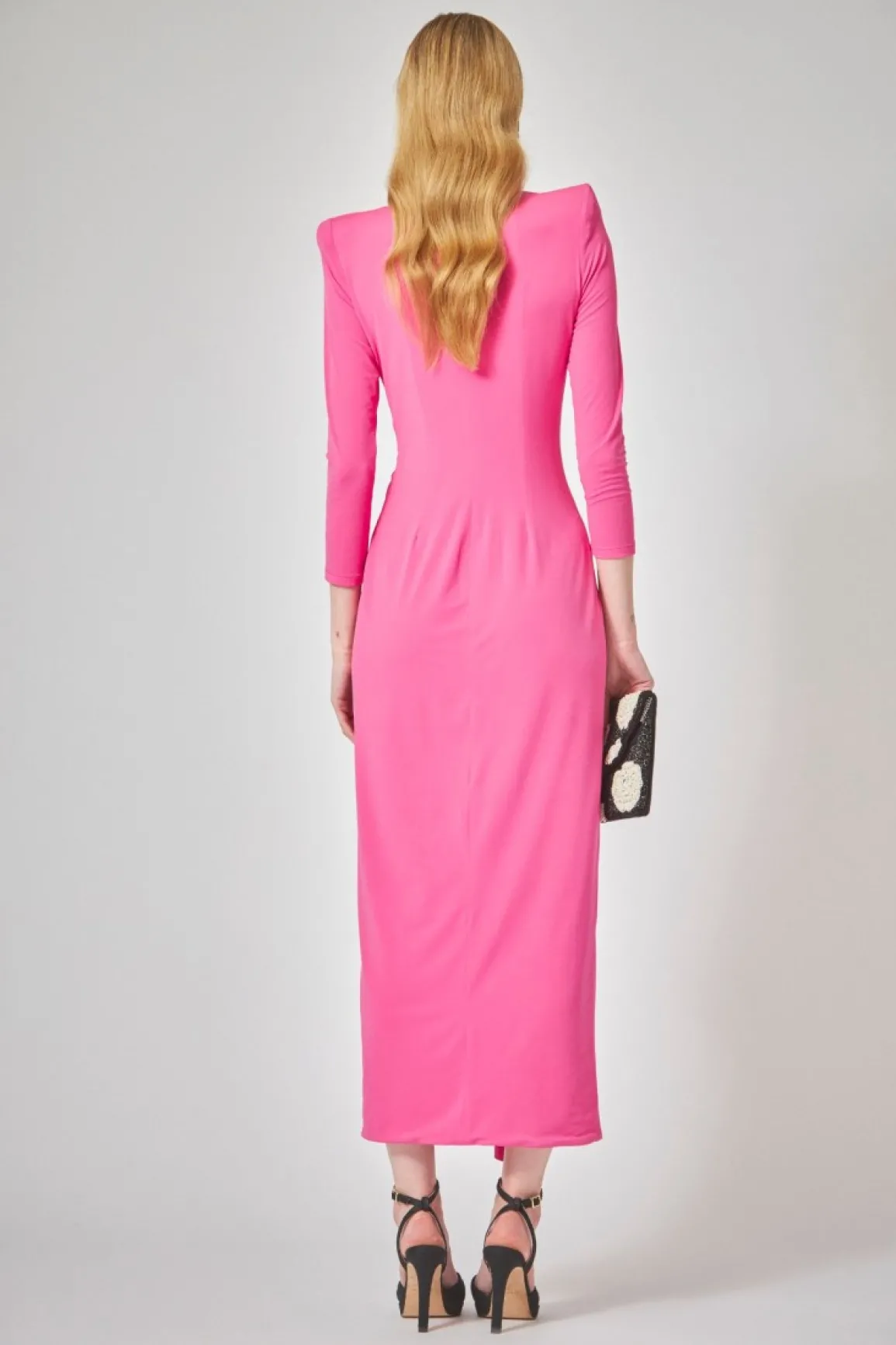 Outlet VESTIDO CAROLFUCSIA Midi dresses