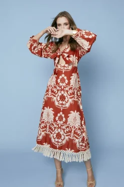 New VESTIDO CASIANOTERRACOTA Dresses