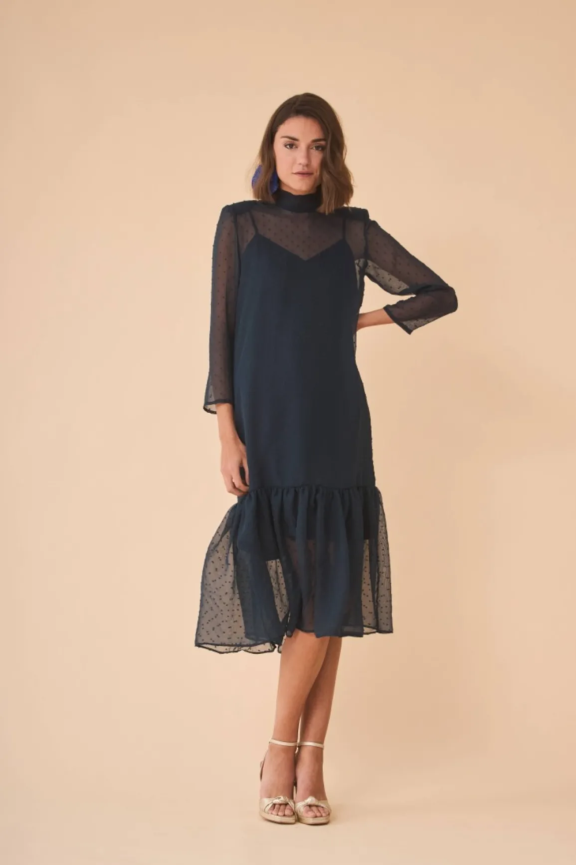 Online VESTIDO CLEOTEMARINO Midi dresses