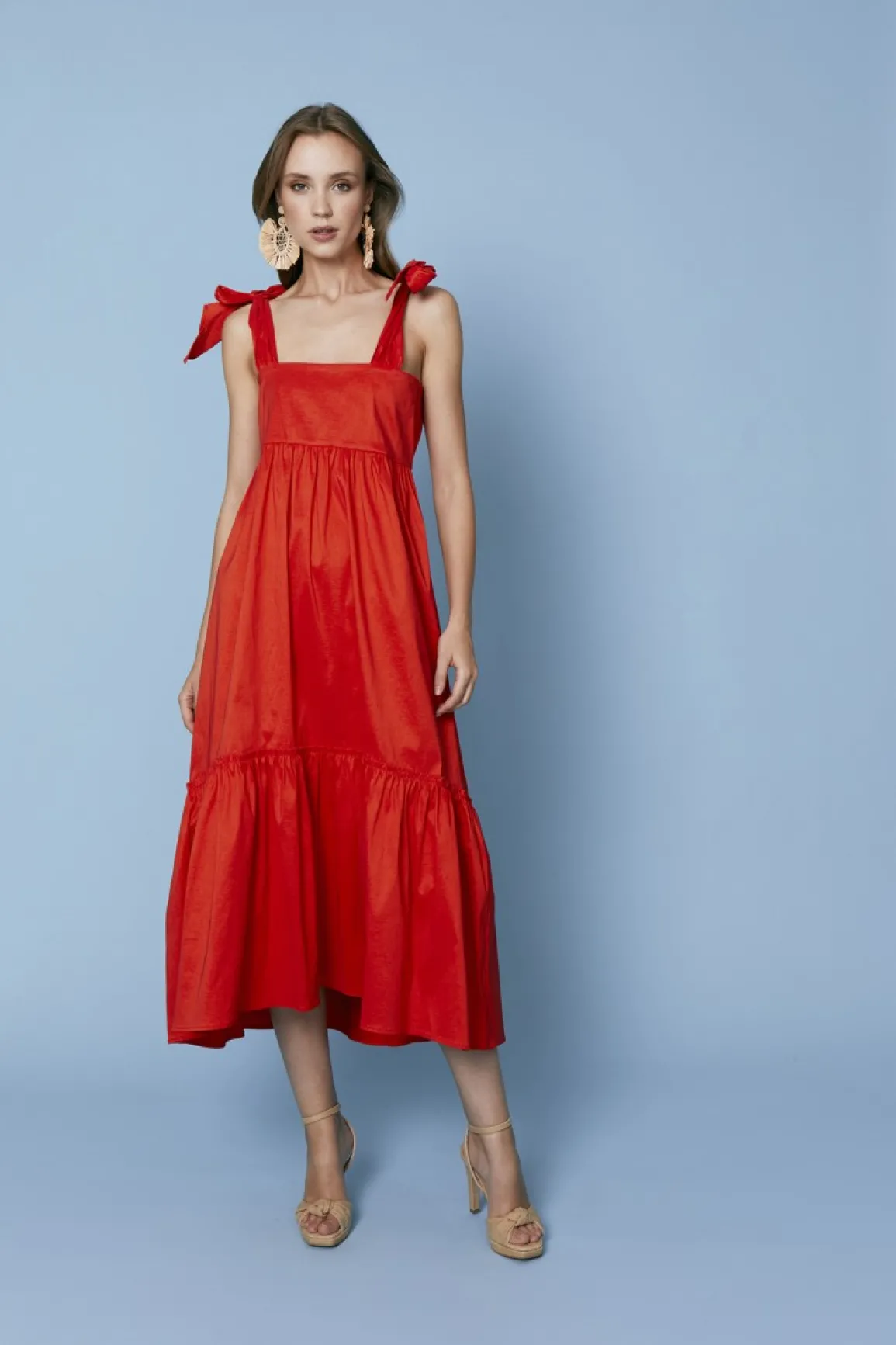 Discount VESTIDO COLINNARANJA Midi dresses