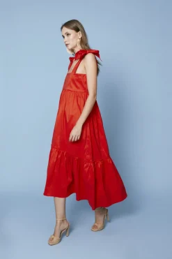 Discount VESTIDO COLINNARANJA Midi dresses