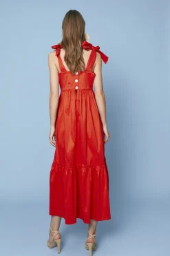 Discount VESTIDO COLINNARANJA Midi dresses