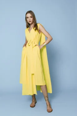 Outlet VESTIDO COSMINAAMARILLO Midi dresses