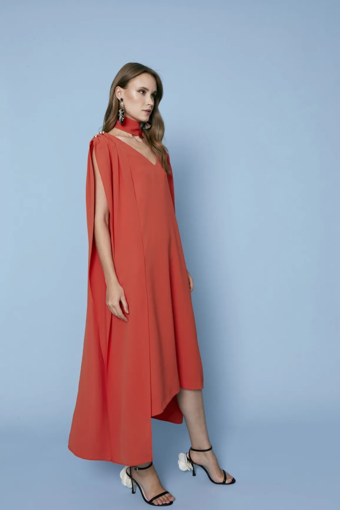 Online VESTIDO COSMINACORAL Midi dresses
