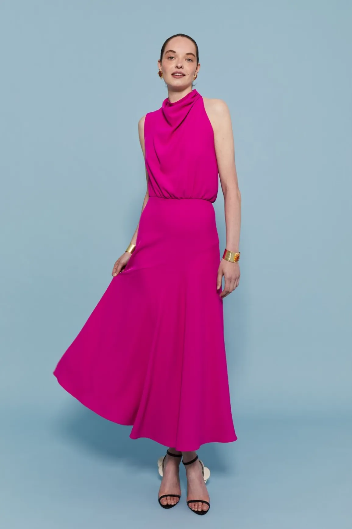 Discount VESTIDO CRISTINAMAGENTA Midi dresses