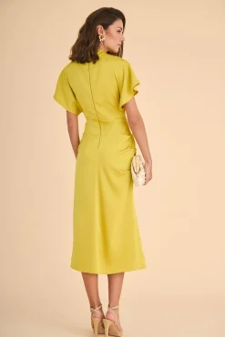 Clearance VESTIDO ELBAMOSTAZA Midi dresses