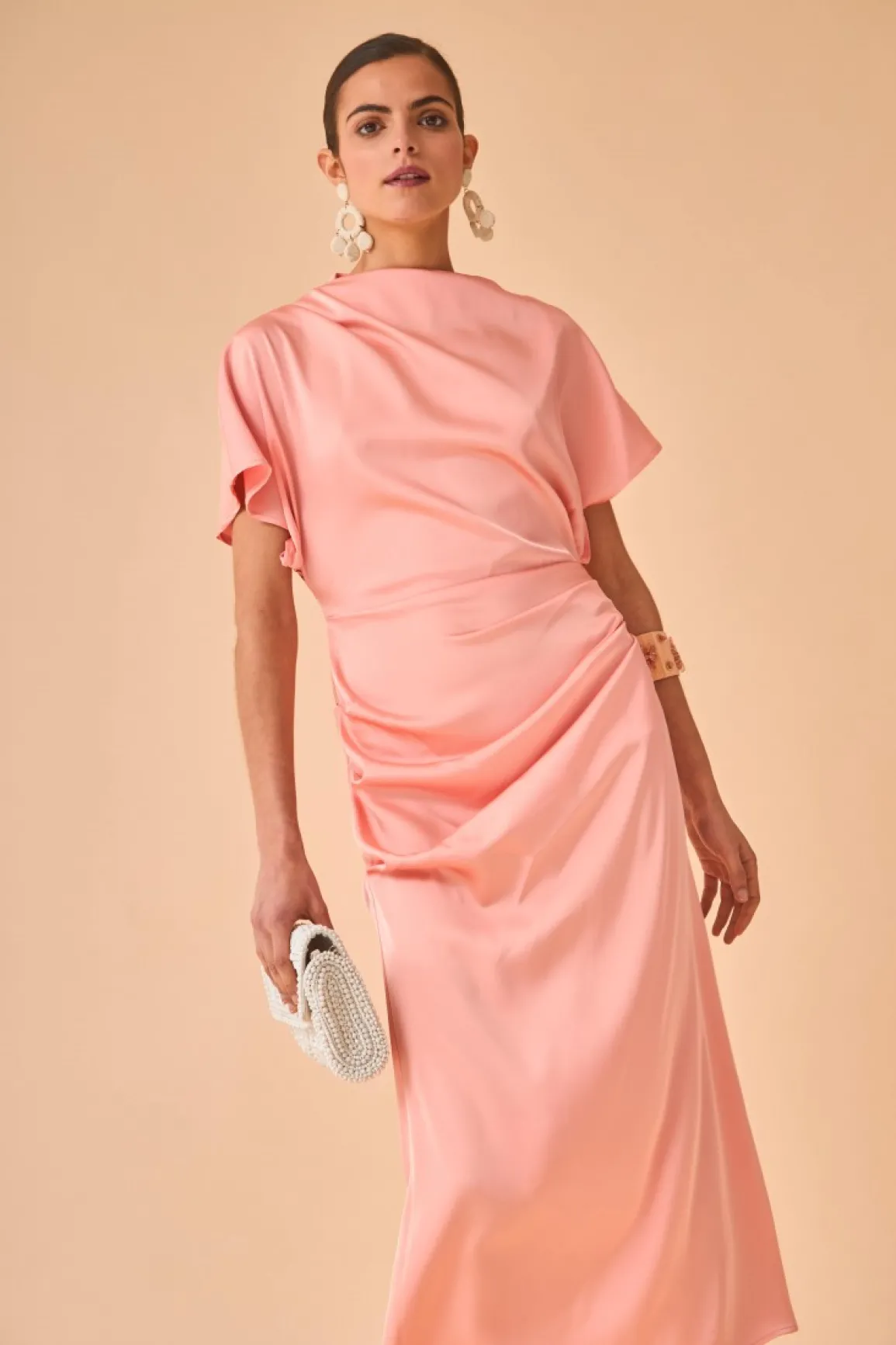 Hot VESTIDO ELBASALMON Midi dresses