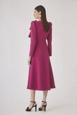 Discount VESTIDO GABRIELESFUCSIA Midi dresses
