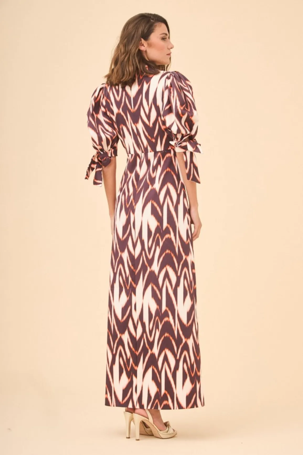 Online VESTIDO HERVASNARANJA/BEIGE Midi dresses