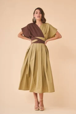 Sale VESTIDO JACQUESBICOLOR Midi dresses
