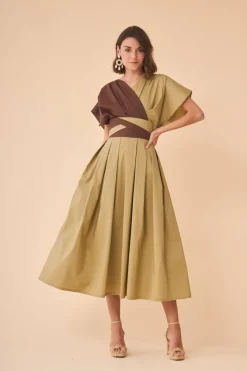 Sale VESTIDO JACQUESBICOLOR Midi dresses