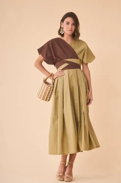 Sale VESTIDO JACQUESBICOLOR Midi dresses